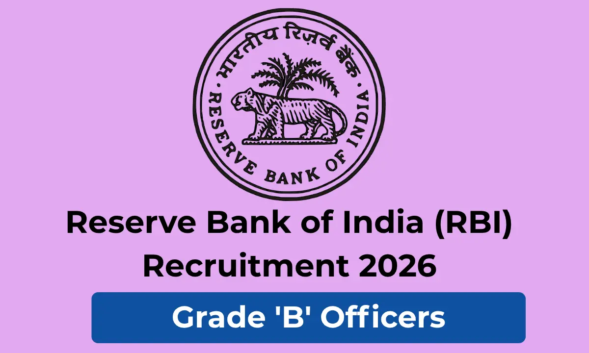 rbi-officer-grade-b-recruitment- 2026