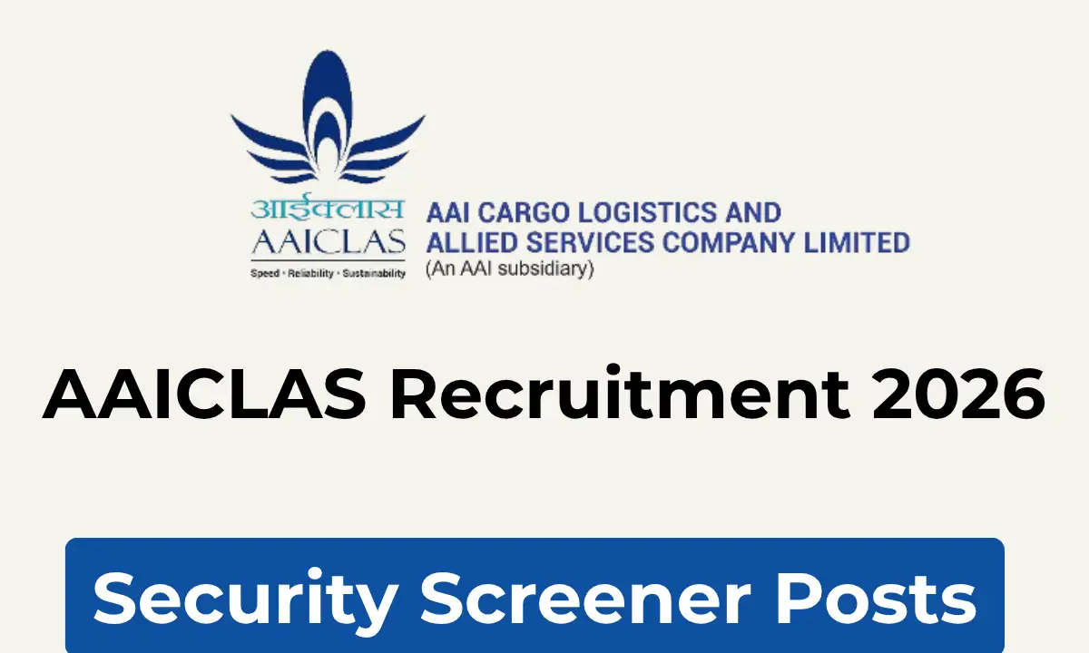 AAICLAS Recruitment 2026