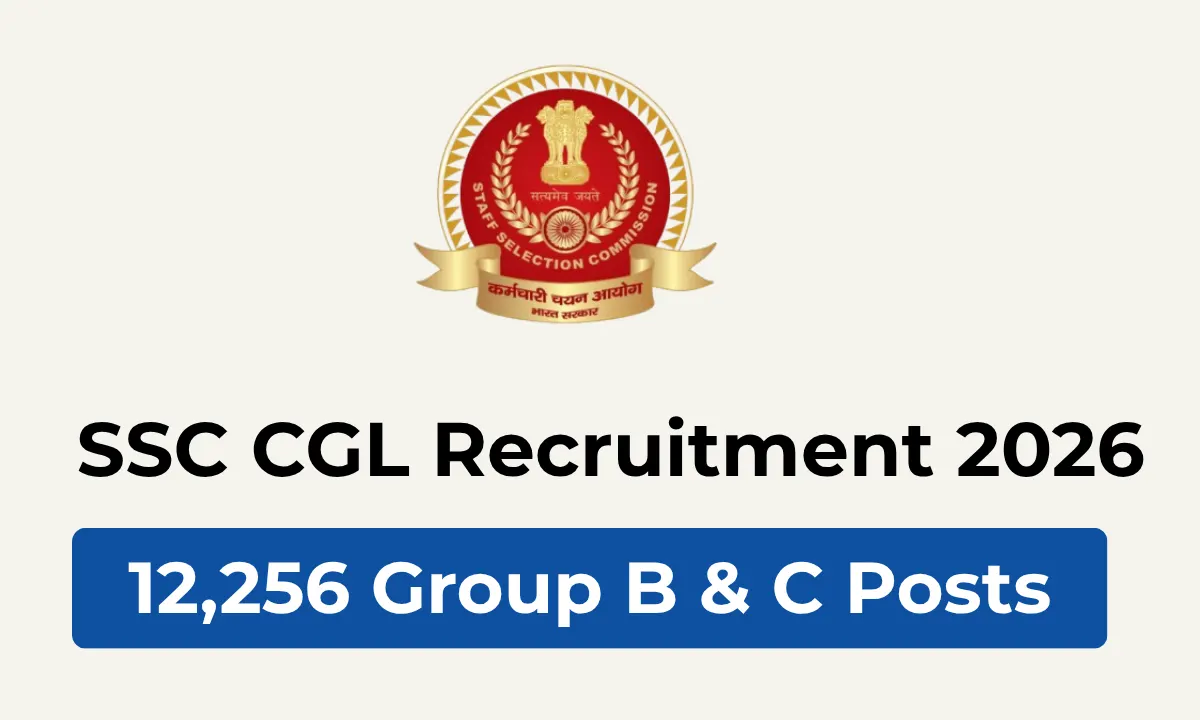 SSC CGL Recruitment 2026