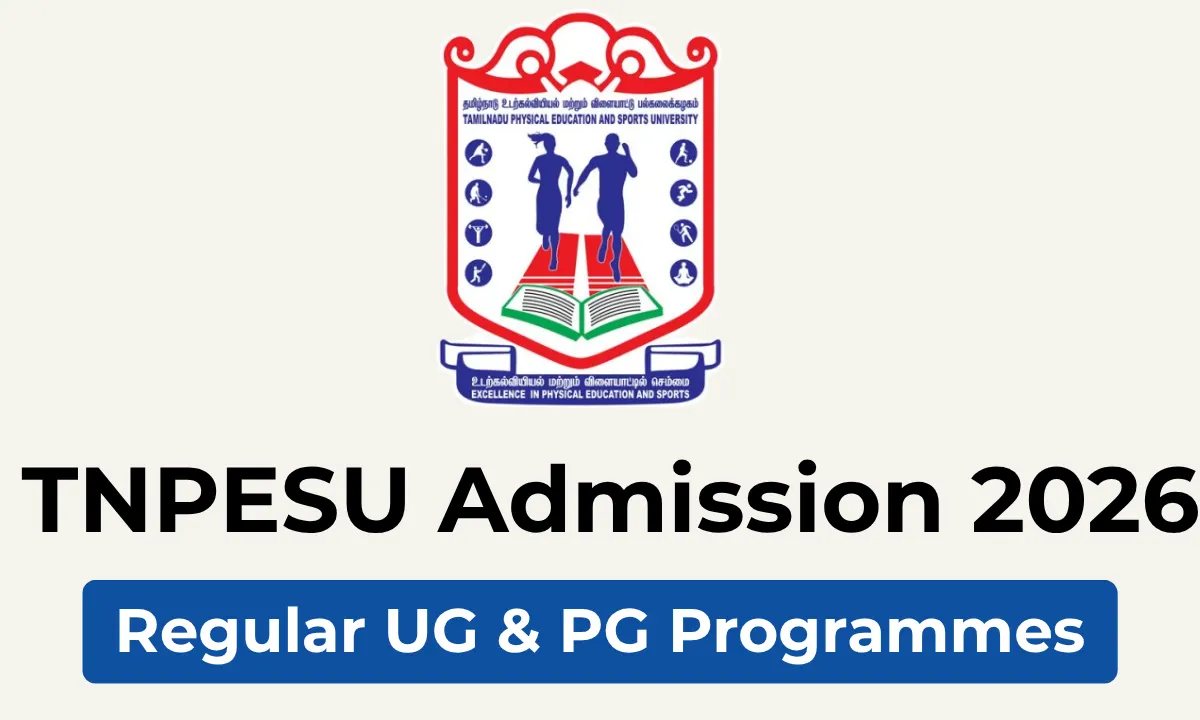 TNPESU Admission 2026
